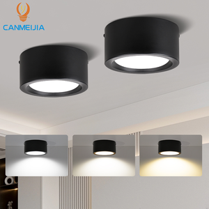 Đèn led âm trần, đèn led <span class=keywords><strong>downlight</strong></span>, đèn <span class=keywords><strong>downlight</strong></span> có thể điều chỉnh màu sắc ánh sáng, lắp nổi, dùng cho nhà ở, cửa hàng, khách sạn, thương mại - Product Image 1