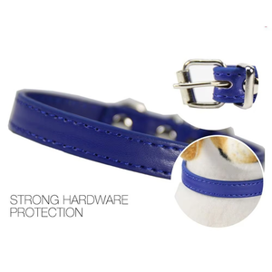 <strong>Factory</strong> Direct Sale Stocked Small Dog <strong>Puppy</strong> Teddy Pomeranian <strong>Collar</strong> Cat Necklace Leather Dog <strong>Collar</strong> - Product Image 5