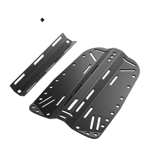 DIDEEP 2026 – Meilleur <span class=keywords><strong>prix</strong></span> – Ensemble de plaque dorsale de plongée en alliage d'aluminium – Durable, réutilisable, écologique, portable - Product Image 1