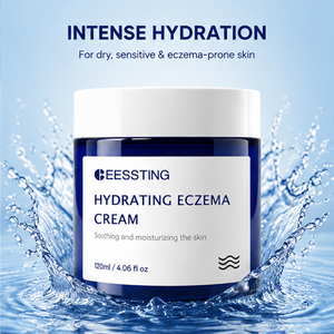 Crème hydratante réparatrice pour la peau, à logo personnalisé, soin du corps, barrière cutanée longue durée, réparation des peaux abîmées, rougeurs, sécheresse, hydratation, eczéma - Product Image 4