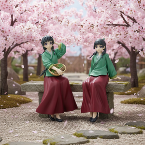 4 Diseños de Figuras de <span class=keywords><strong>Anime</strong></span> Estilo Japonés, Chica Farmacéutica, Mini Figuras de Acción de PVC, Versión Q, Nuevas Coleccionables - Product Image 1