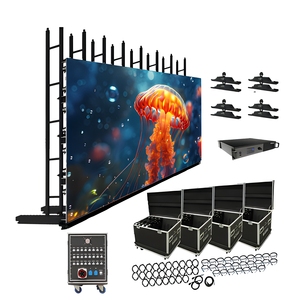 Pantalla LED a Todo Color IP65 P3.91, Pantalla Gigante para Interiores y Exteriores, Alquiler para Video Wall, Fondo de Escenario para Conciertos, Alto Brillo - Product Image 1