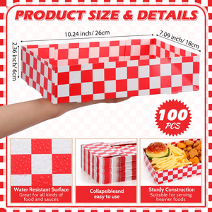 Custom Size Eco-Friendly Disposable Recyclable Biodegradable Four-Color Printed Logo <b>Square</b> White Cardboard Hamburger Box - Product Image 4