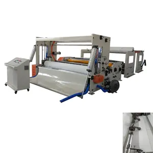 באיכות גבוהה ג 'מבו רול מכונת חיתוך מפית נייר גלם חומר שיסוף ואחורה מכונת