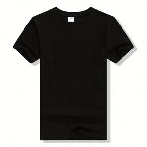 Yiwu Factory Custom Design Silk Screen Printed 100% Cotton Men's Solid Color Plus Size Short Sleeve Blank T-shirt Quick Dry - Product Image 6