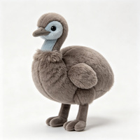 Peluche Émeu Personnalisée OEM, Modèle Animal Réaliste, Fabrication Soignée, Conception Sur Mesure pour Vente en Gros