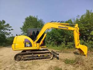 Nouvelle arrivée excavatrice KOMATSU PC70 d'occasion faible heure de travail performance parfaite prix le plus bas mini excavatrice PC70 - Product Image 4