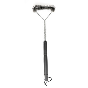 Cepillo de limpieza para barbacoa de acero inoxidable con mango de PP de 21 pulgadas para parrilla y bandeja de horno - Product Image 2