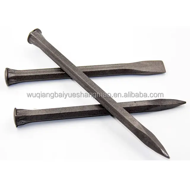 Scalpello per muratura professionale scalpello per scalpello in acciaio al carbonio punta piatta multi-specifica scalpello per pietra