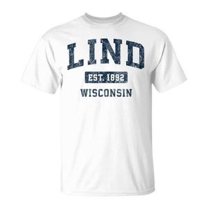 เสื้อยืดวินเทจลินด์ วิสคอนซิน แอธเลติก ตั้งแต่ปี 1892 - Product Image 1