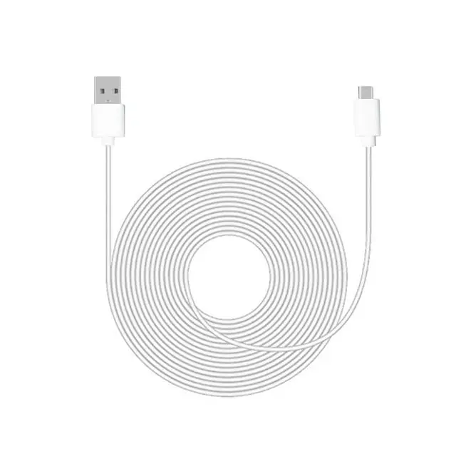 Ready To Ship On Stocks White PVC USB Micro Data Cable Charge Cables