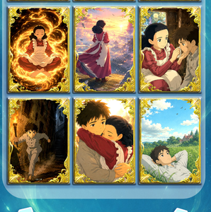 YQ Wholesale Japanese Anime Studio Ghibli <span class=keywords><strong>Hayao</strong></span> <span class=keywords><strong>Miyazaki</strong></span> Collection Art Board rare Fan Art Blind Box Board Game Gift Kids - Product Image 5