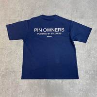 T-shirts pour hommes en soie blanche de haute qualité, impression personnalisée du logo, impression DTG DTF, t-shirt 100% coton, coupe ample, épaules tombantes