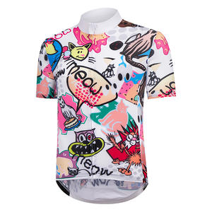 Camiseta de Ciclismo Unisex con Estampado de Gato, Manga Corta, para Bicicleta de Carretera, Verano, Secado Rápido, Transpirable, Resistente al Viento, con Impresión Reflectante - Product Image 4