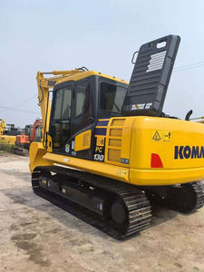 Excavatrice sur chenilles Komatsu PC130 d'occasion de haute qualité, équipement de construction hydraulique de taille moyenne - Product Image 3