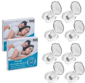 Clip nasal magnétique en silicone <span class=keywords><strong>pour</strong></span> la santé, dispositif de sommeil, aide au sommeil, protection contre <span class=keywords><strong>l</strong></span>'<span class=keywords><strong>apnée</strong></span> du sommeil, dispositif de nuit avec étui, anti-ronflement, arrêt du ronflement - Product Image 5