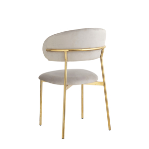 Moderna sala de estar Comedor <span class=keywords><strong>Muebles</strong></span> para el hogar Terciopelo Metal Salón Silla de ocio - Product Image 1