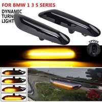 Feu de position latéral clignotant LED séquentiel pour BMW E60 E61 E90 E91 E87 E81 E83 E84 E88 E92 E93 E82 E46 1 3 5 Series