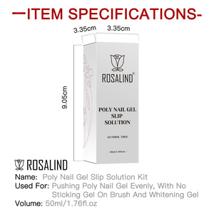 Rosalind-esmalte de gel líquido para uñas, solución de poligel para extensiones de uñas, sin alcohol, venta al por mayor, con paquete - Product Image 6