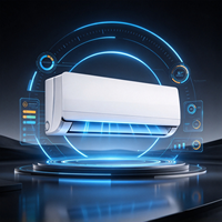AC Split Tipe Dinding untuk Rumah Tangga, Hemat Energi Level Satu, 9000 BTU, Hanya Pendingin, AC Mini Split