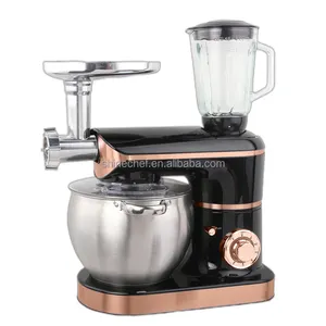 Household Low Noise 8.5L Batidora Multifunctional 5 in 1 Stand Food Dough Cake Mixer With Blender Meat Grinder