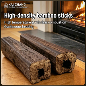 Bâtonnets de <span class=keywords><strong>bambou</strong></span> haute densité, combustible écologique pour le chauffage, combustion durable, service personnalisé - Product Image 1