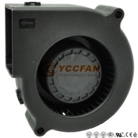 Ventilador de CC YCCFAN 75x75x30mm YBU7530B12F 75mm 12v 24v con Rodamiento de Bolas FG RD PWM