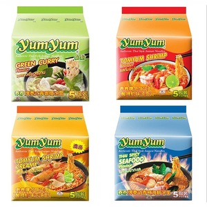 บะหมี่กึ่งสำเร็จรูปนำเข้าจากไทย แพ็คใหญ่ รสต้มยำกุ้ง รสเผ็ดเปรี้ยว ไขมันต่ำ โด่งดังทางอินเทอร์เน็ต ทำจากแป้งสาลีหลัก - Product Image 5