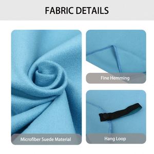 Serviette de sport pour adultes en microfibre de daim écologique à séchage rapide avec logo personnalisé imprimé - Product Image 2