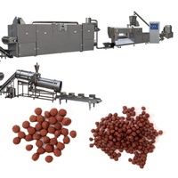 Extrudeuse sèche Machine à granulés d'aliments pour poissons Machine complète flottante pour la fabrication d'aliments pour poissons