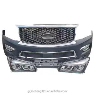 Adecuado para el kit de carrocería Infiniti qx56 actualizado a Infiniti qx80 nuevo Kit de parachoques delantero ensamblar