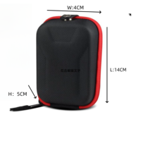 Accessoire de sport personnalisé en gros télémètre de golf détecteur de signal GPS étui EVA sac portable étui de transport avec clip pour ceinture