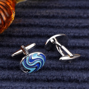 กระดุมข้อมือผู้ชายแบบสั่งทำพิเศษระดับไฮเอนด์, กระดุมข้อมือแบบฝรั่งเศส, ของขวัญโลหะสุดสร้างสรรค์, กระดุมข้อมือสำหรับงานแต่งงาน, อุปกรณ์เสริมที่สามารถปรับแต่งได้ - Product Image 3