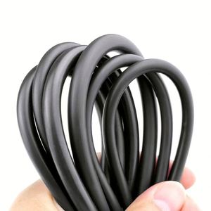 NBR Nitrile <b>Rubber</b> Cord, Black Oil Resistant <b>Rubber</b> O Ring Cord, Anti-Aging Sealing <b>Rubber</b> <b>Strip</b> for General Machinery Sealing - Product Image 2