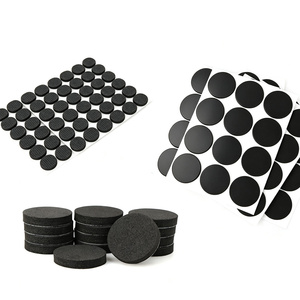 Patins en mousse EVA noirs découpés à l'emporte-pièce, autocollants, antidérapants et antichoc pour pieds de meubles, tables, chaises et sols (OEM) - Product Image 1