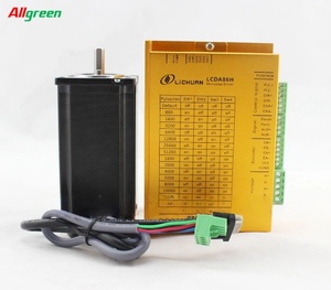 ออลกรีน เนมา 24 4.5 นิวตันเมตรมอเตอร์สเต็ปเปอร์แบบวงปิด LC60H2102+ ไดร์เวอร์ LCDA86H DC48V 47/50 มม. ระยะห่างรู - Product Image 4