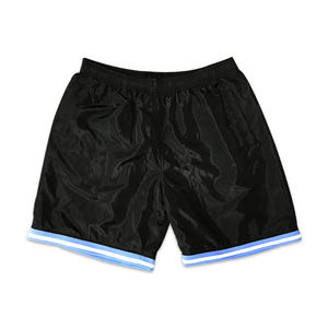 Short d'entraînement pour sports de plein air personnalisé en gros taille moyenne en toile avec décoration vintage méthode de tissage non tissé - Product Image 2