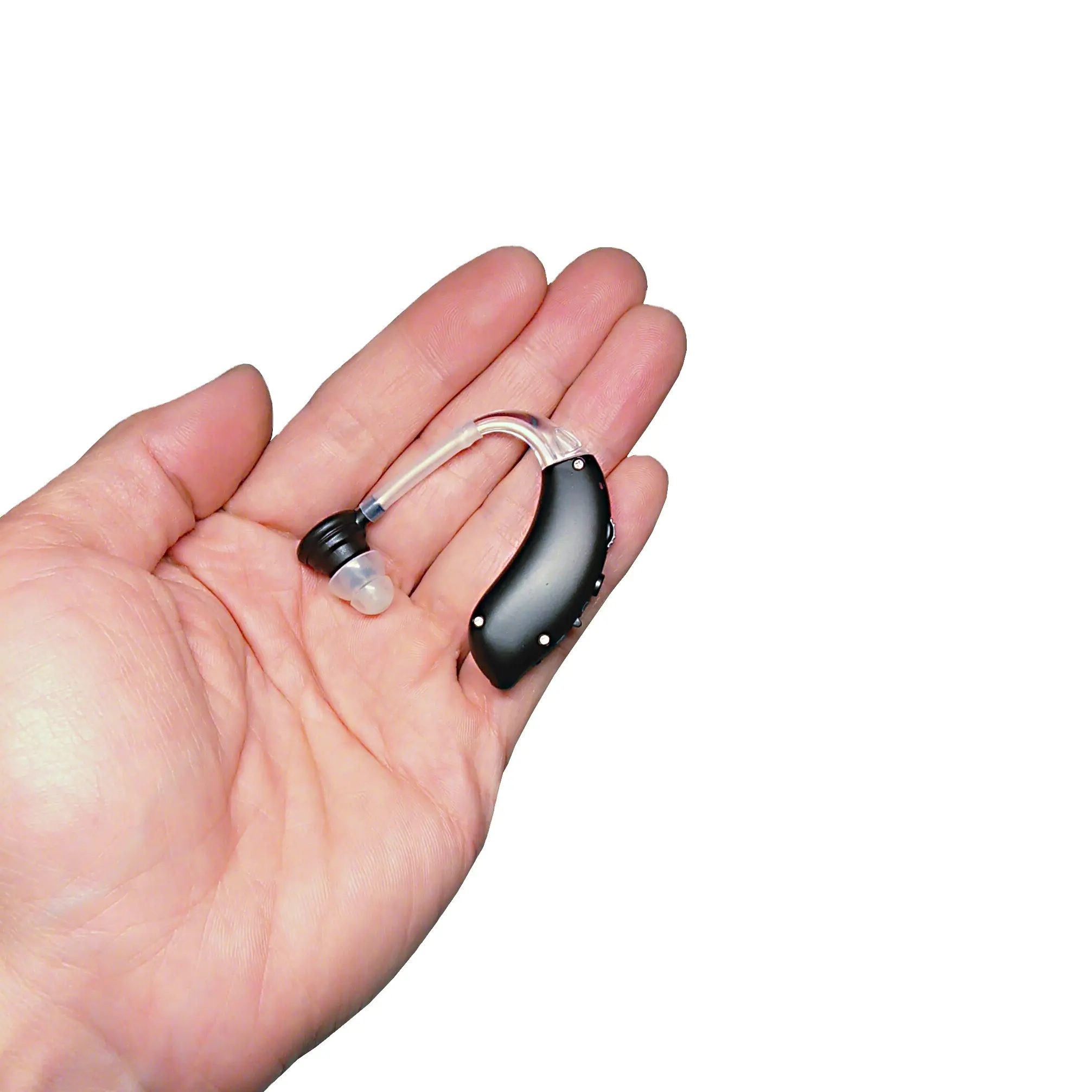 אוזן מכשיר שמיעה נטענת אישי מחיר Heag איידס מגבר לחרשי עם שחור צבע OEM שירות Earsmate