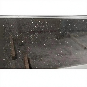 Dalles et carreaux en granit noir Galaxy haute résistance poli pour comptoirs et applications modernes de villas - Product Image 1
