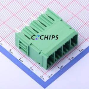 JL5EDGVHC-76204G01 Plug-in Terminal Block Through hole,P=7.62mm Connector Board-to-Board / Socket - Closed 1x4P 7.62mm Green - Product Image 1