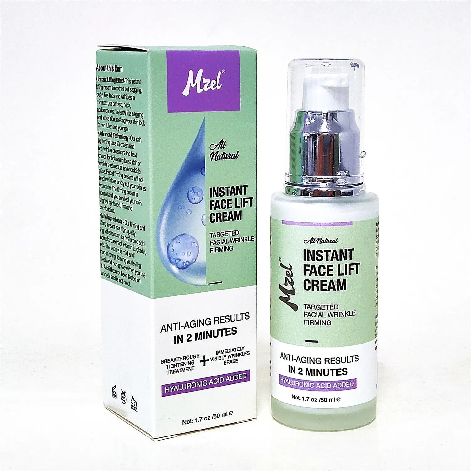 Instant Face Lift Cream Anti-aging Temporary Wrinkle Remover Face Lift Firming Cream for Smoothing Fine Lines