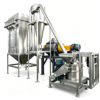 Broyeur Commercial Ultrafin pour Épices : Ail, Oignon, Gingembre, Anis Étoilé, Noix, Sucre, Farine de Maïs, Talc, Poudre Minérale – Équipement de Fabrication