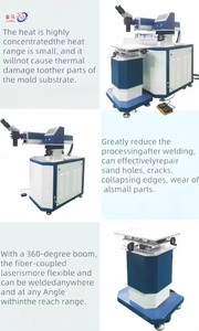 เครื่องเชื่อมเลเซอร์ YAG คุณภาพสูง 400W สภาพใหม่ เชื่อมแบบวอบเบิล รับประกัน 1 ปี สำหรับซ่อมแม่พิมพ์เครื่องประดับและการเชื่อม - Product Image 5