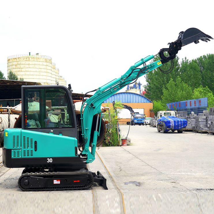 Наклон ротора для экскаватора 2,5 т Новая цена гусеничный Кот Cat307 Xiniu Ff13 1,2 0,8 Epa Nouman Rake Hitachi 301,7 Mini