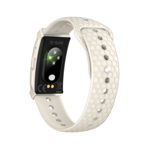 Bracelet intelligent en métal tendance sans écran, à porter au poignet ou au bras, confortable, pour le sport, la santé, la surveillance de la fréquence cardiaque et de l'oxygène sanguin - Product Image 1