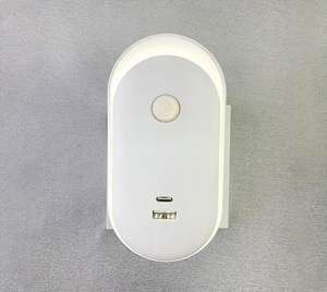 A96TB lampu malam Oval, USB + Tipe C sentuh tiga gigi peredupan tanpa batas - Product Image 4