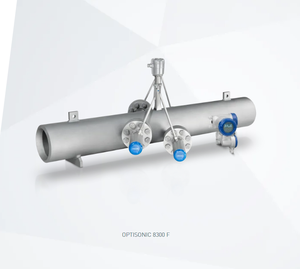 Débitmètre ultrasonique Krohne-OPTISONIC 8300 pour vapeur superchauffée et gaz à haute température - Product Image 1