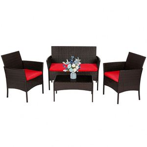 Ensemble <span class=keywords><strong>de</strong></span> canapés <span class=keywords><strong>de</strong></span> <span class=keywords><strong>jardin</strong></span> <span class=keywords><strong>de</strong></span> luxe, mobilier d'extérieur, ensemble <span class=keywords><strong>de</strong></span> canapés en rotin, panneau <span class=keywords><strong>de</strong></span> dossier en cannage moderne, mobilier <span class=keywords><strong>de</strong></span> patio - Product Image 6