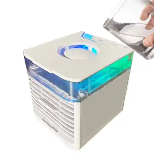 Vente chaude refroidisseur d'air maître brouillard d'eau refroidisseur d'air ventilateur glace mini usb ventilateur chambre refroidisseur d'air ventilateur