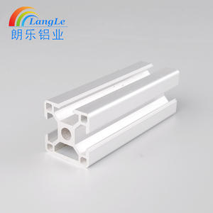 <span class=keywords><strong>Perfil</strong></span> <span class=keywords><strong>de</strong></span> <span class=keywords><strong>Aluminio</strong></span> 3030 <span class=keywords><strong>de</strong></span> Aleación <span class=keywords><strong>de</strong></span> <span class=keywords><strong>Aluminio</strong></span> con Ranura en T <span class=keywords><strong>de</strong></span> 30*30 mm, Anodizado Natural, para Lámina <span class=keywords><strong>de</strong></span> Policarbonato, Uso Industrial - Product Image 2